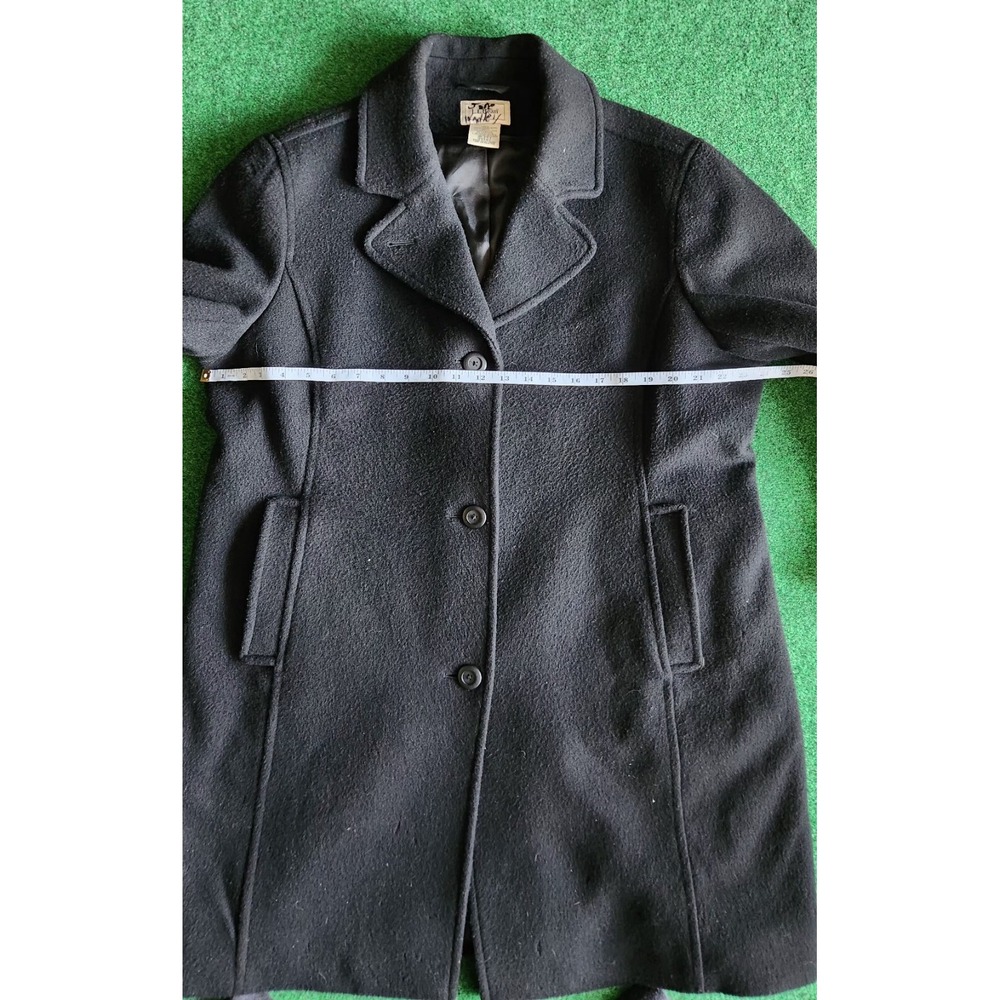 L.L. Bean Classic Lambswool Winter Pea Coat Women Size XL - Picture 9 of 10